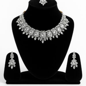Golden Leaf Statement Necklace