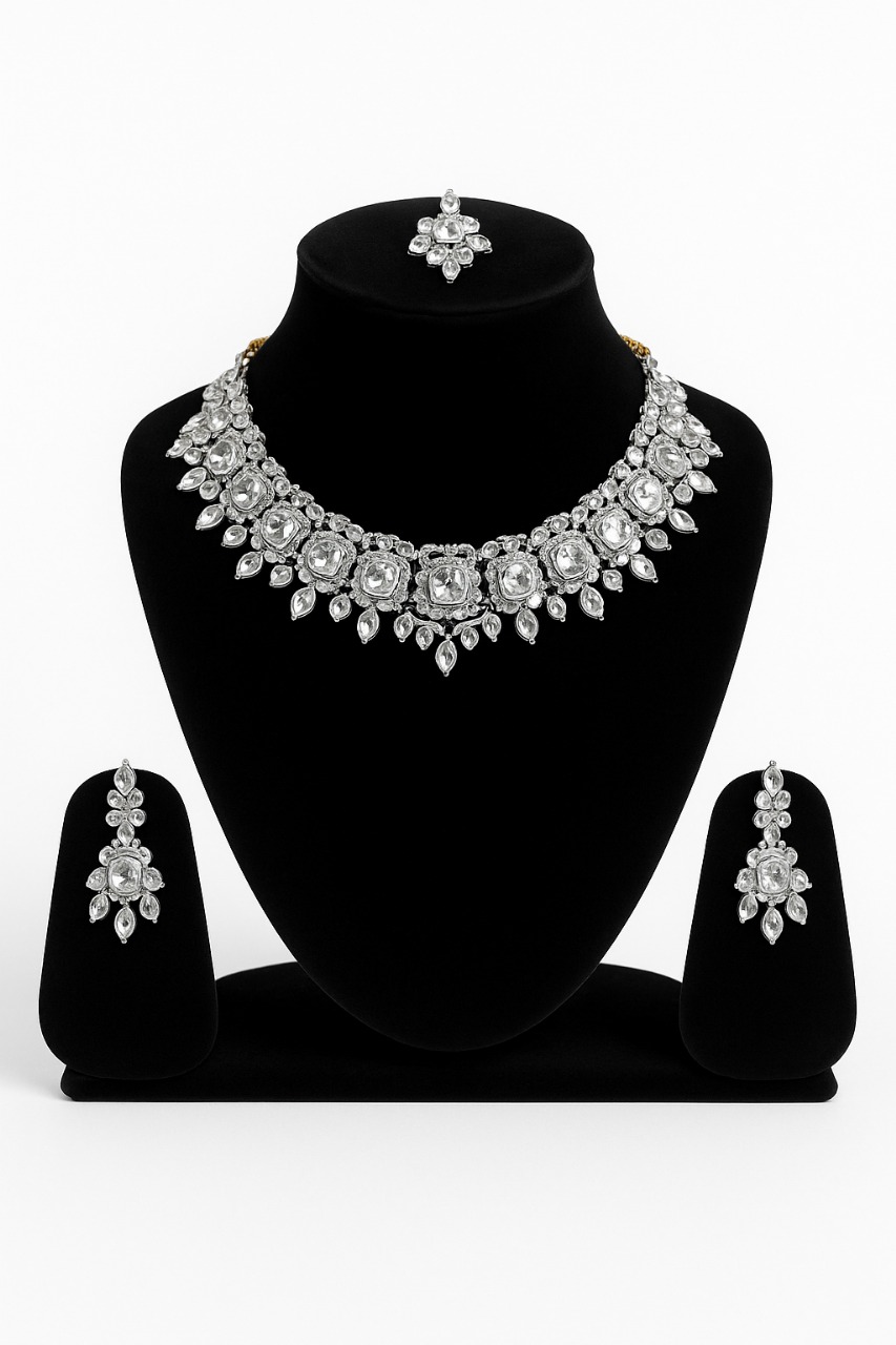 Golden Leaf Statement Necklace