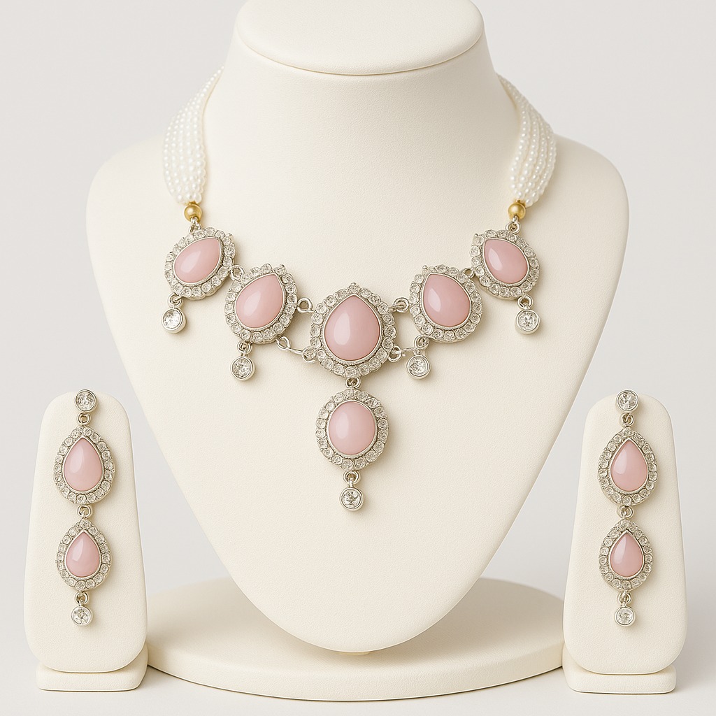 Traditional Red Stone Necklace